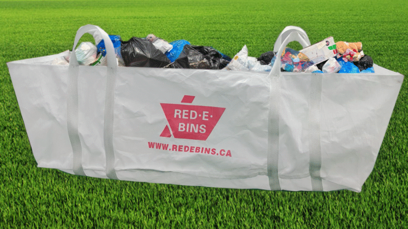 Red-E-Bins Dumpster Bag.